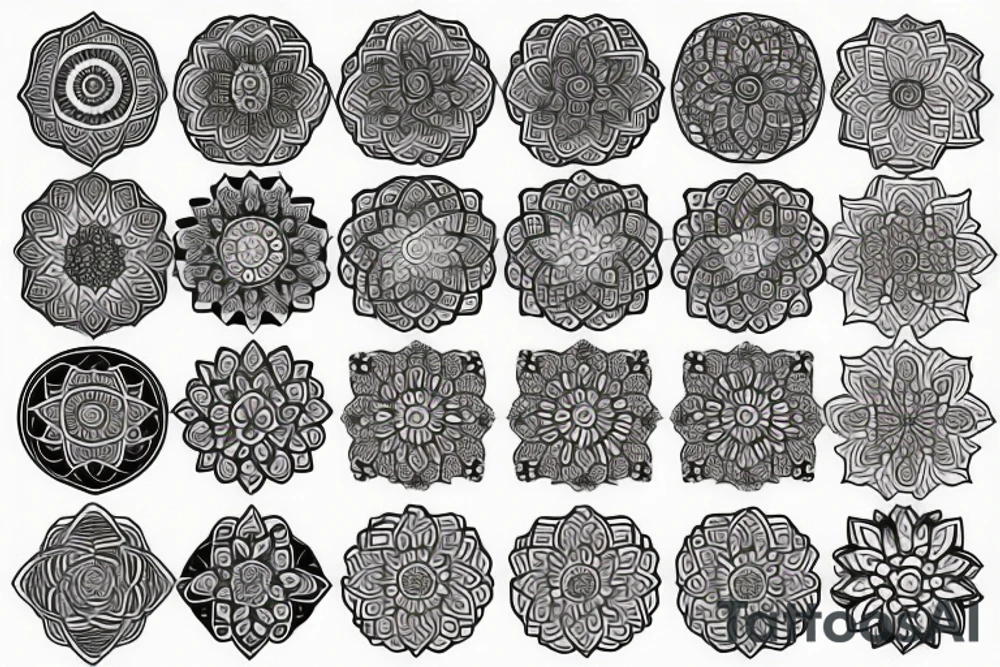 Mandala tattoo idea
