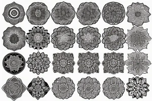 Mandala tattoo idea