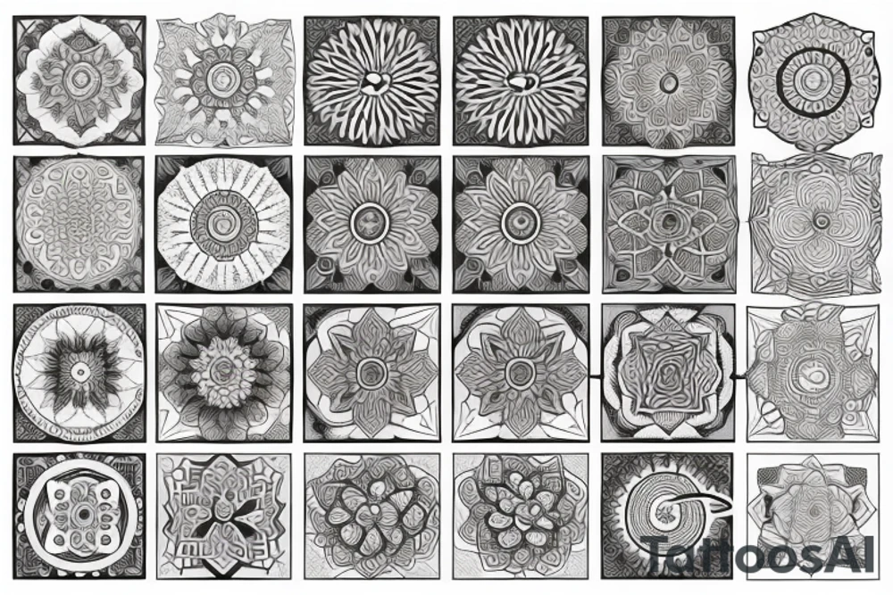 Mandala tattoo idea