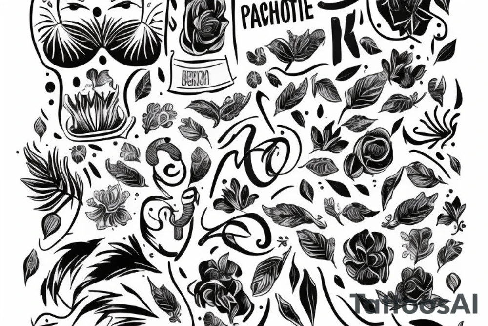 Kwiat róży na pachwinie tattoo idea