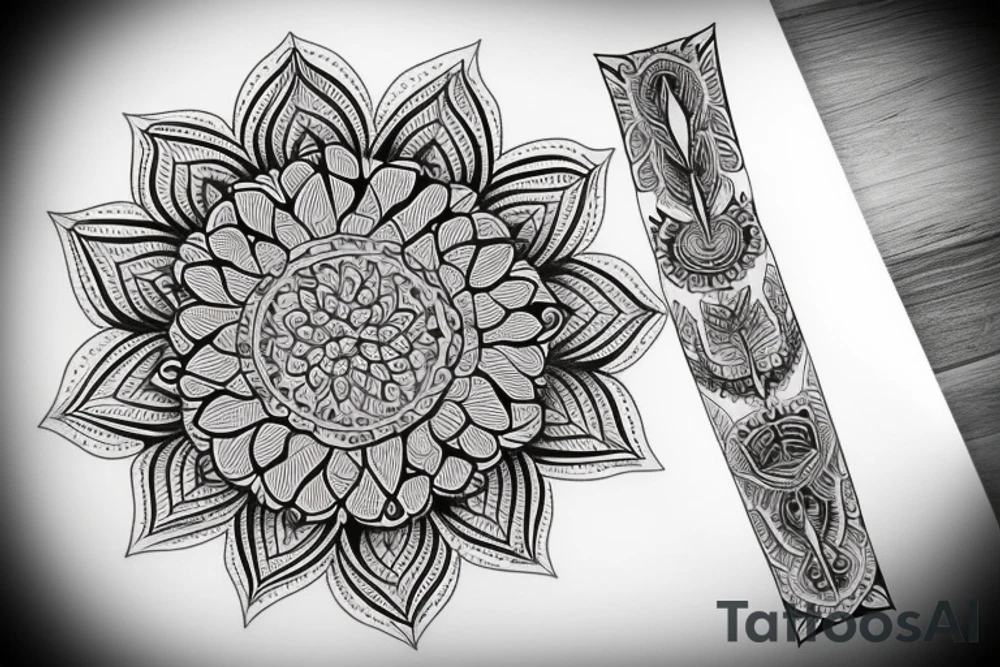 Mandala tattoo idea