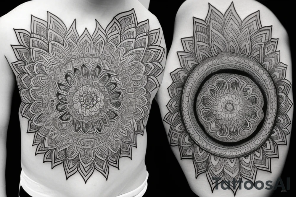 Mandala tattoo idea