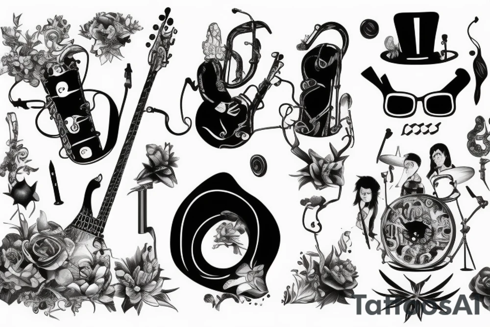 The band "you me at six" tattoo idea