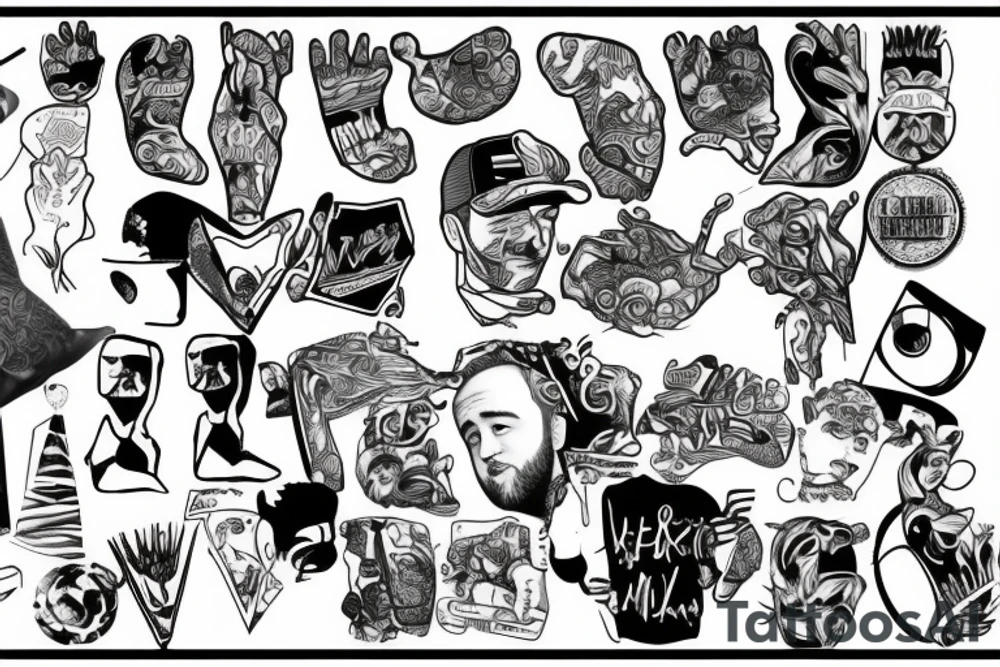mac miller tattoo idea