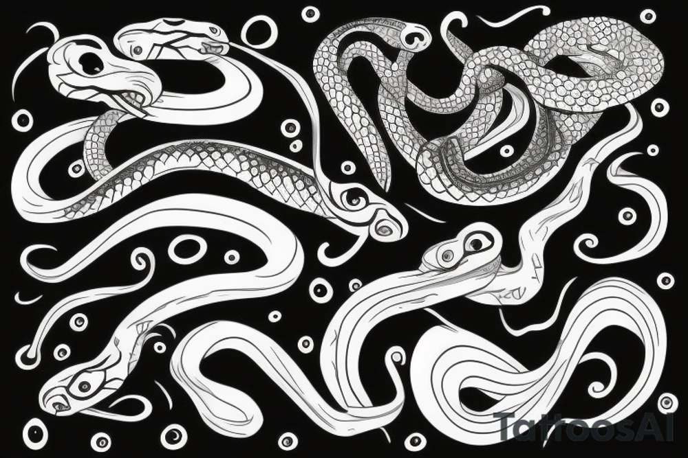Snake tattoo idea