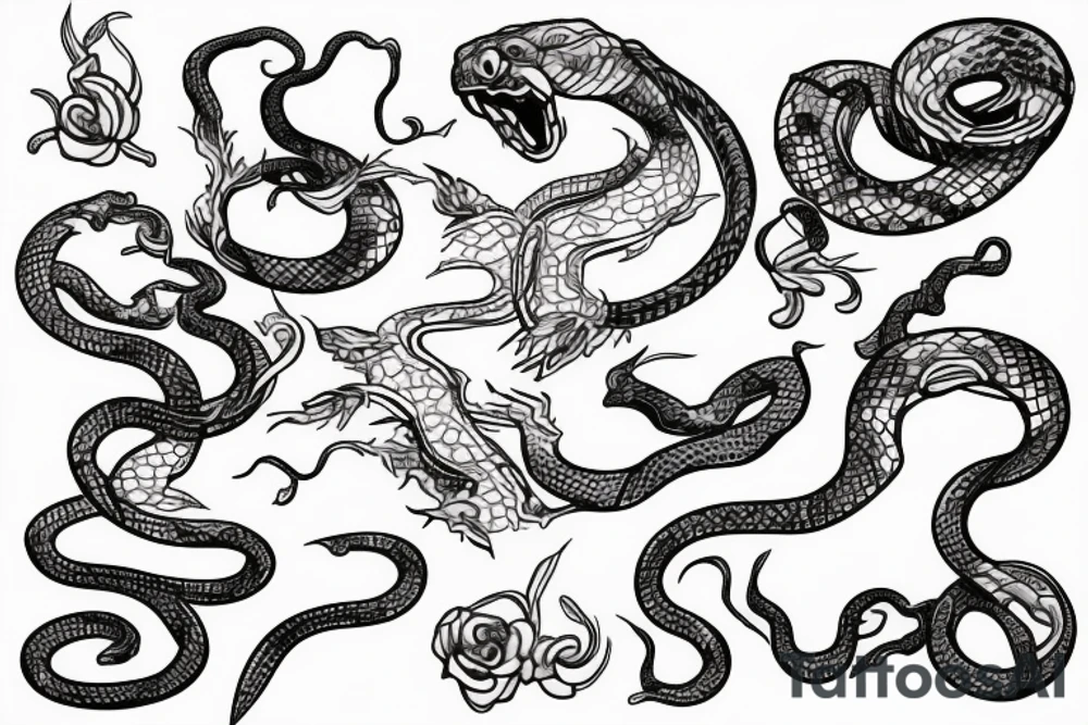 Snake tattoo idea