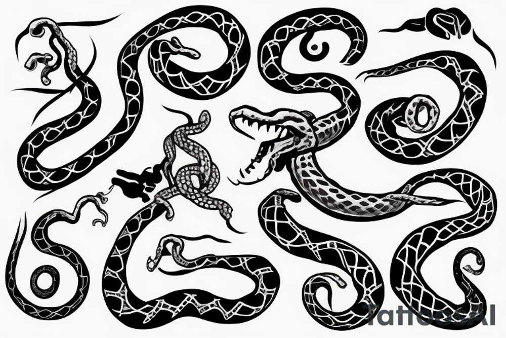 Snake tattoo idea