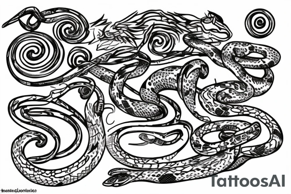 Snake tattoo idea