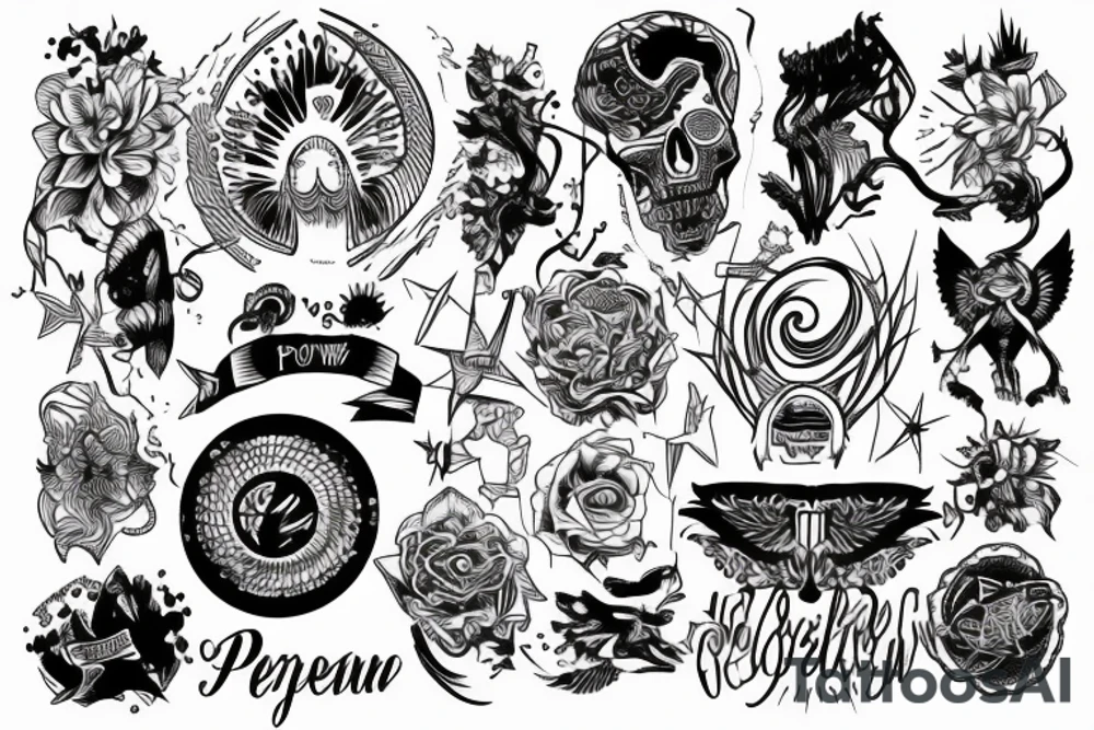 Defines freedom an power tattoo idea