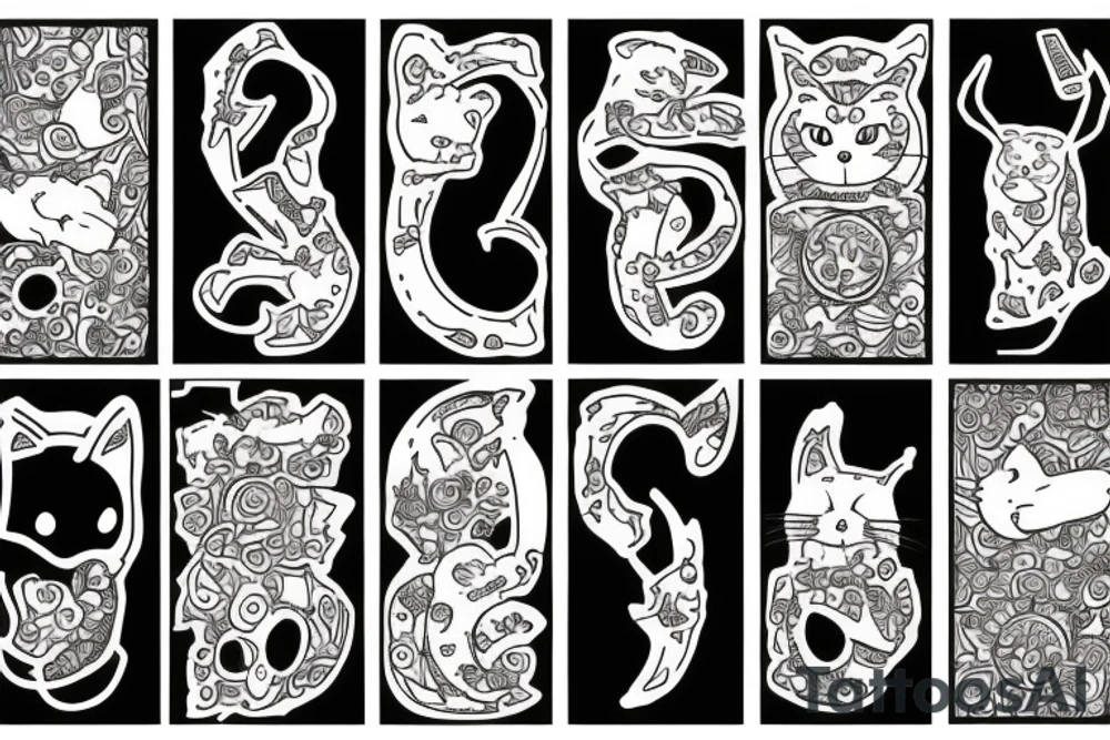 garfield tattoo idea