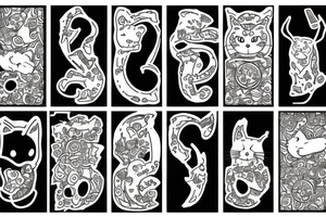 garfield tattoo idea