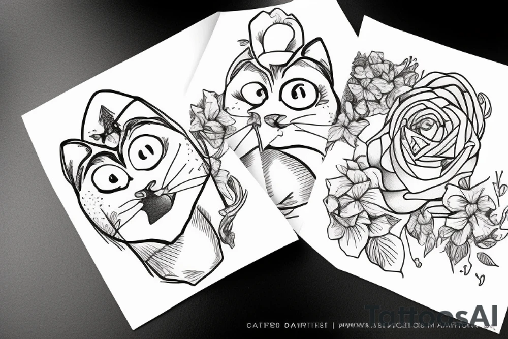 garfield tattoo idea