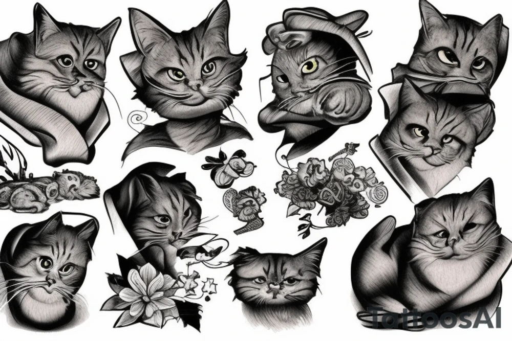 garfield tattoo idea