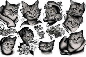 garfield tattoo idea