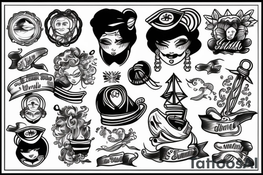 Sailor tattoo idea