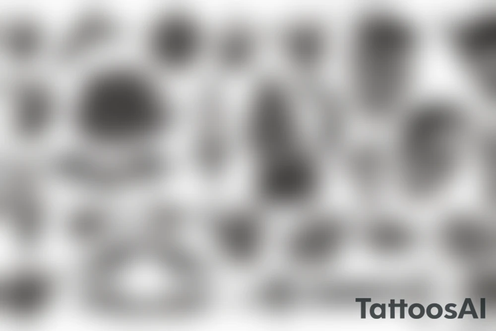 dagger tattoo idea