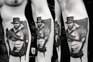 Red dead redemption 2 tattoo idea