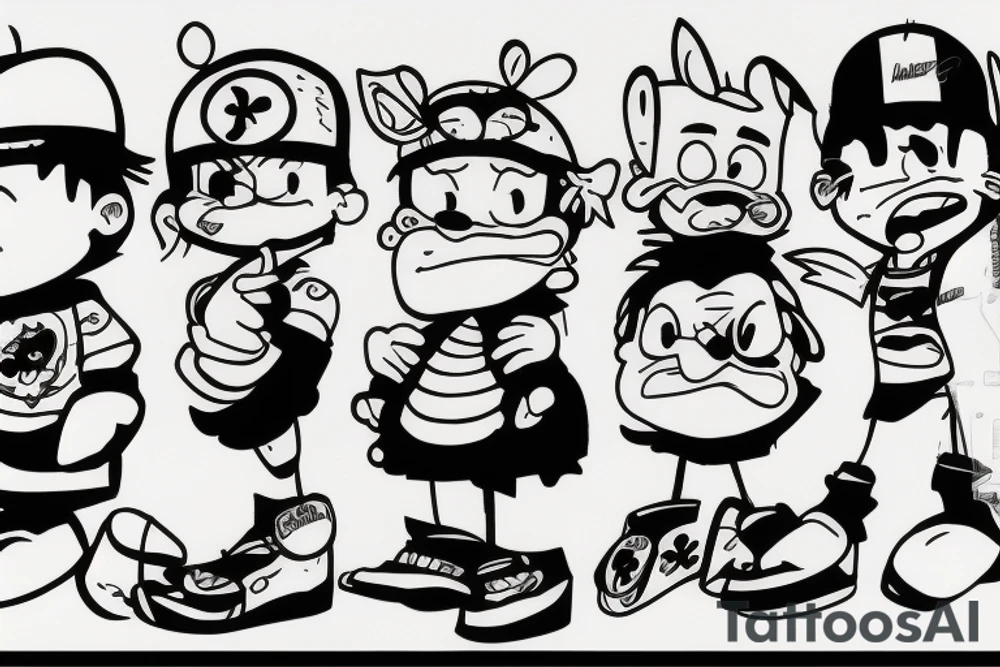 Ed edd eddy tattoo idea