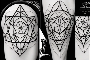 Hexagon tattoo idea