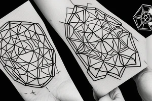 Hexagon tattoo idea