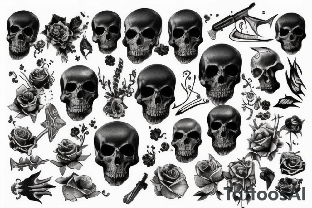 Death tattoo idea