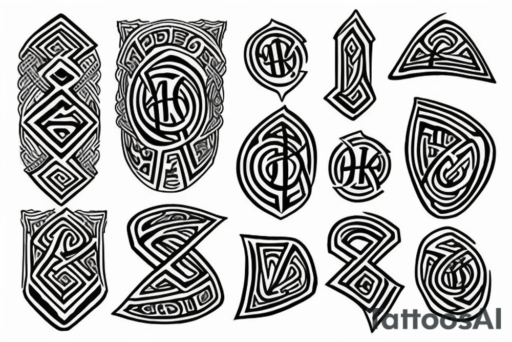 runes tattoo idea