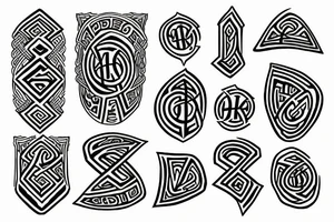 runes tattoo idea