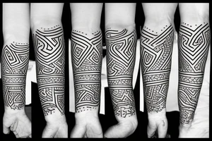 Hebrew letters for manifest tattoo idea