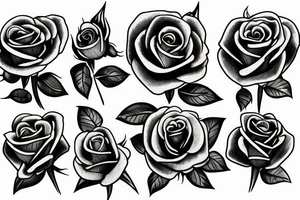 Roses tattoo idea