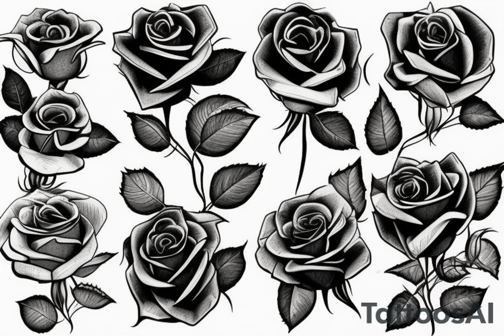 Roses tattoo idea