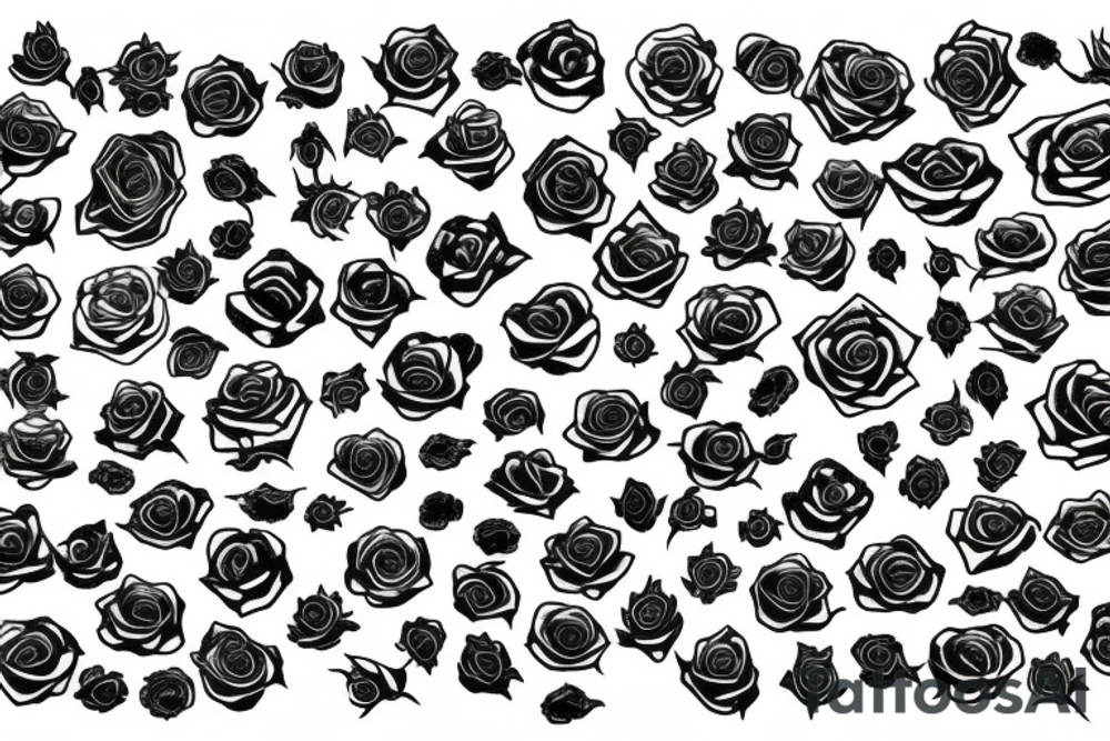 Roses tattoo idea