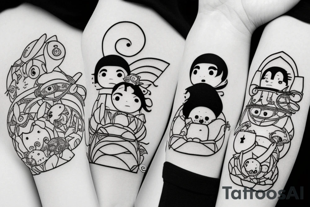 Studio Ghibli tattoo idea