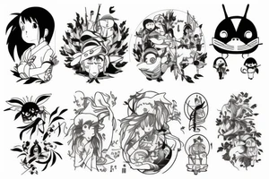 Studio Ghibli tattoo idea
