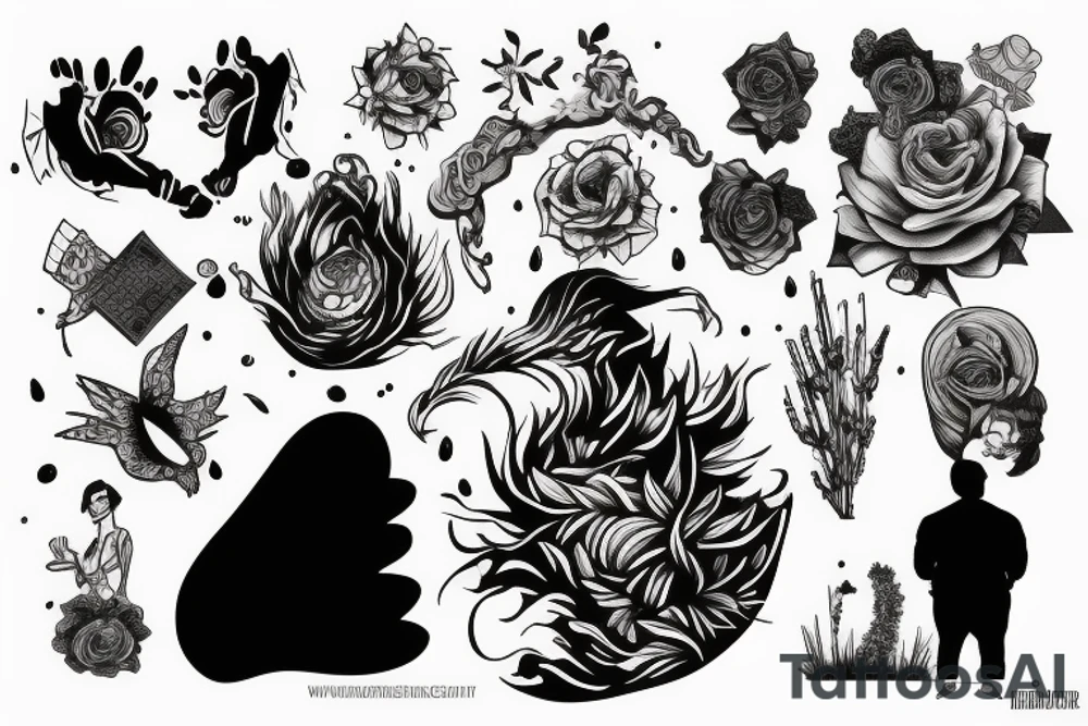 Loneliness tattoo idea