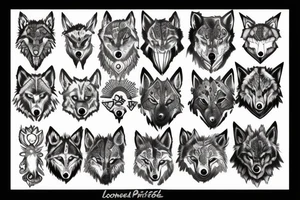 Lonewolf tattoo idea