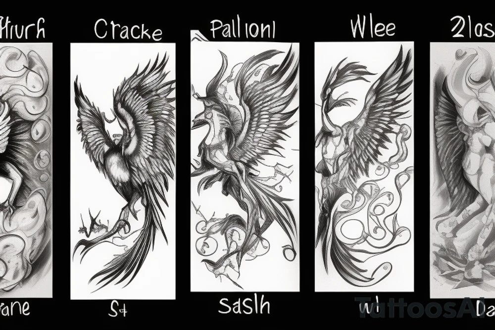 Icarus tattoo idea