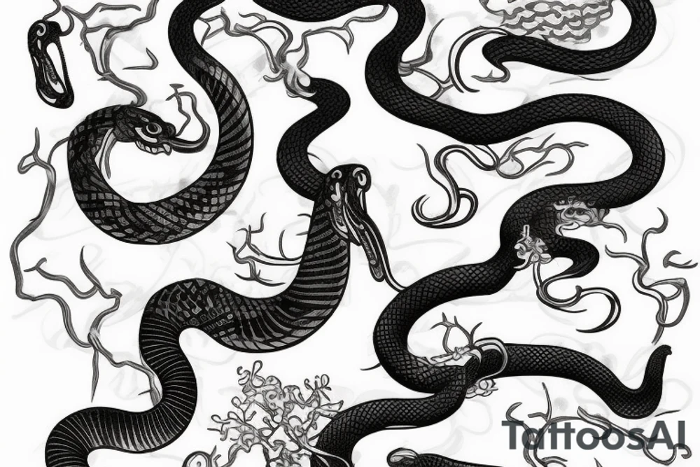Snake tattoo idea