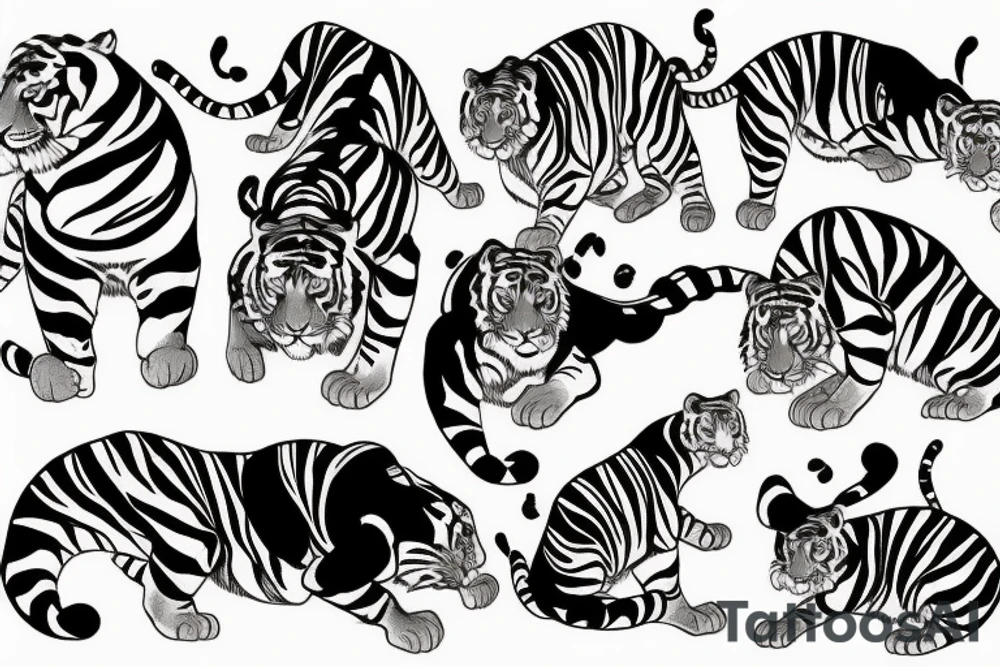 Tiger tattoo idea