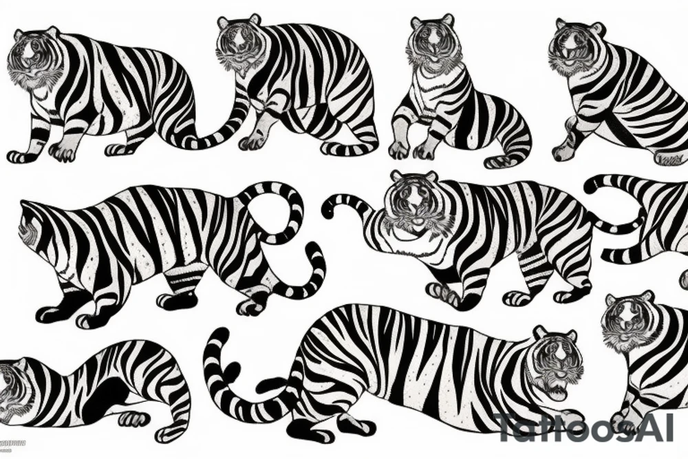Tiger tattoo idea