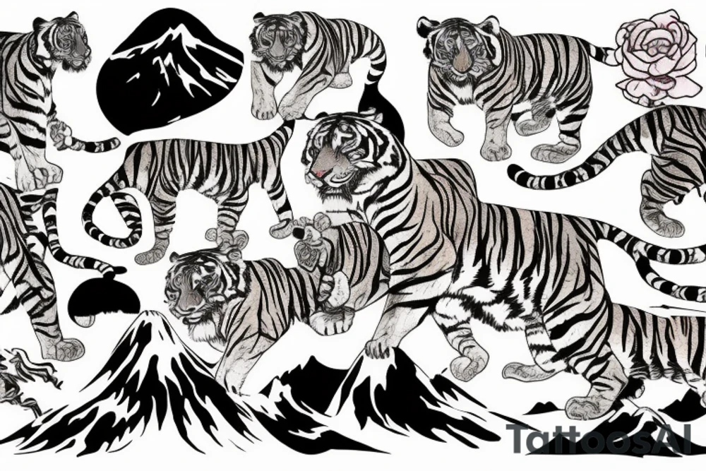Tiger tattoo idea