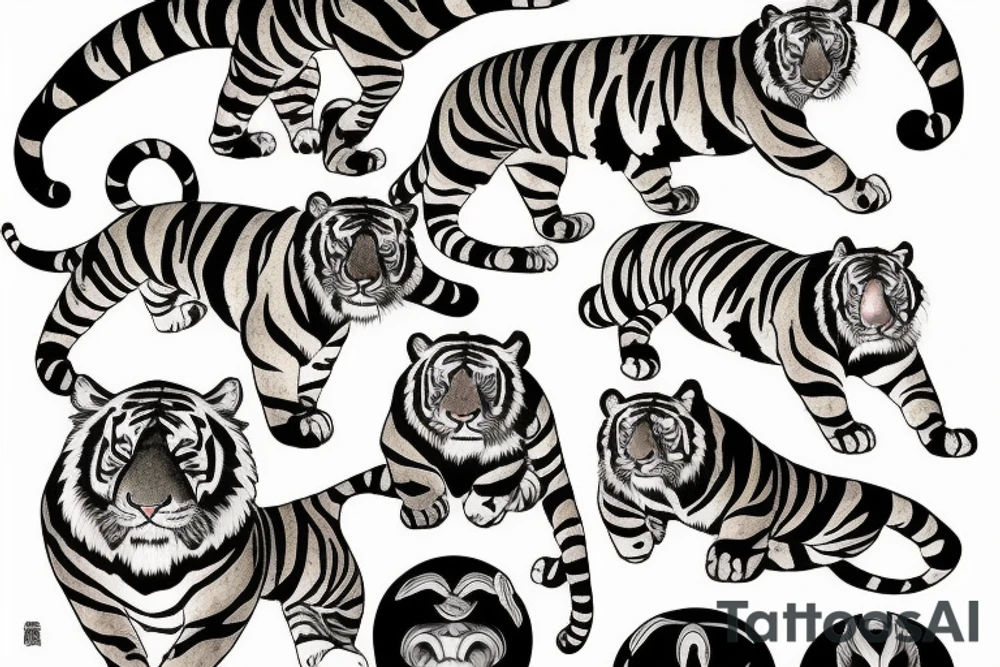 Tiger tattoo idea
