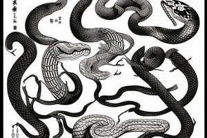 Snake strikes tattoo idea