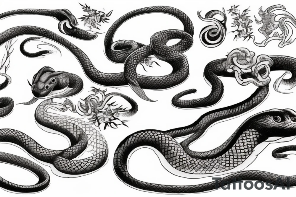 Snake tattoo idea