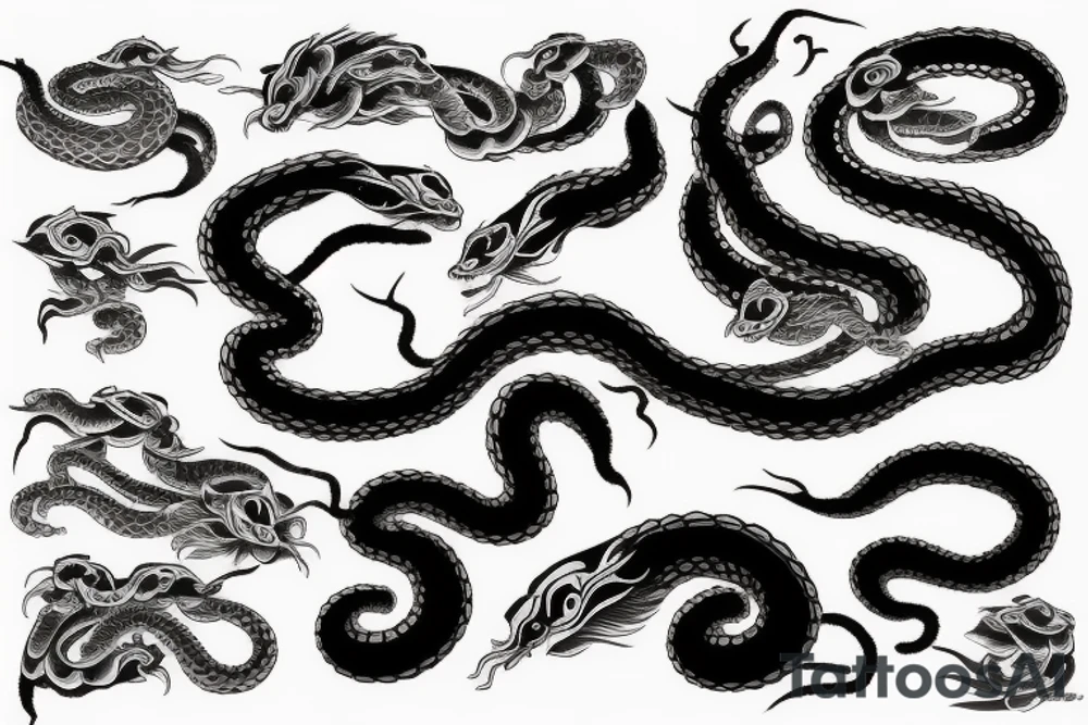 Snake tattoo idea