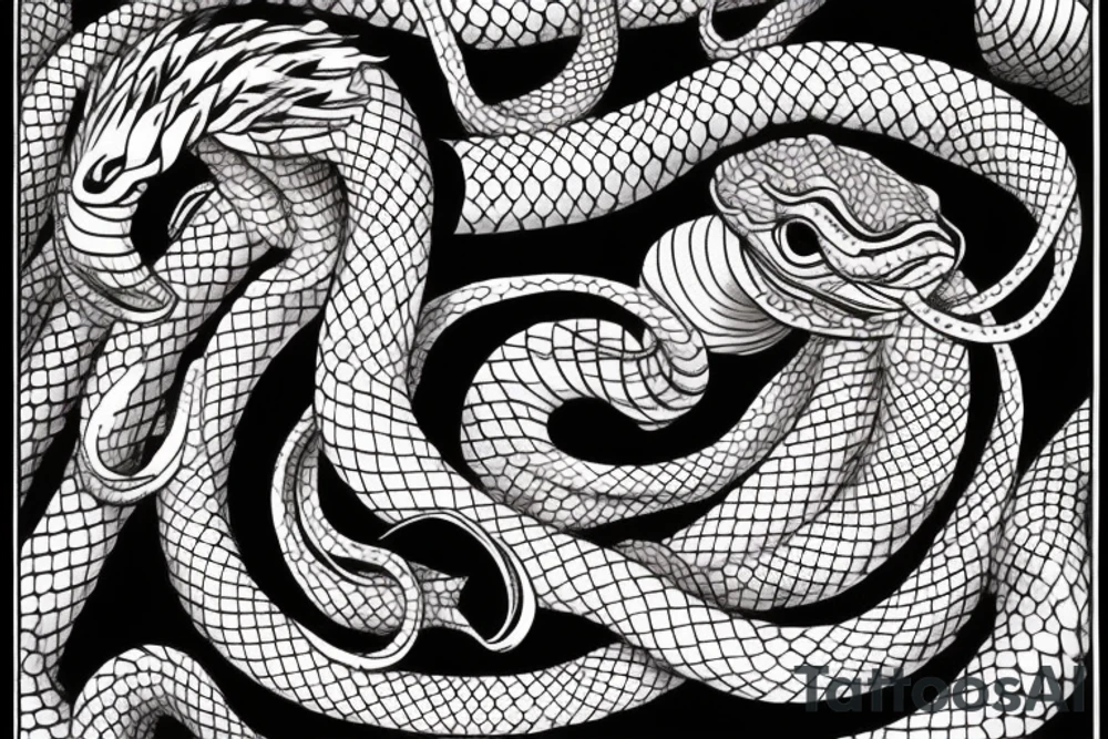 Snake tattoo idea