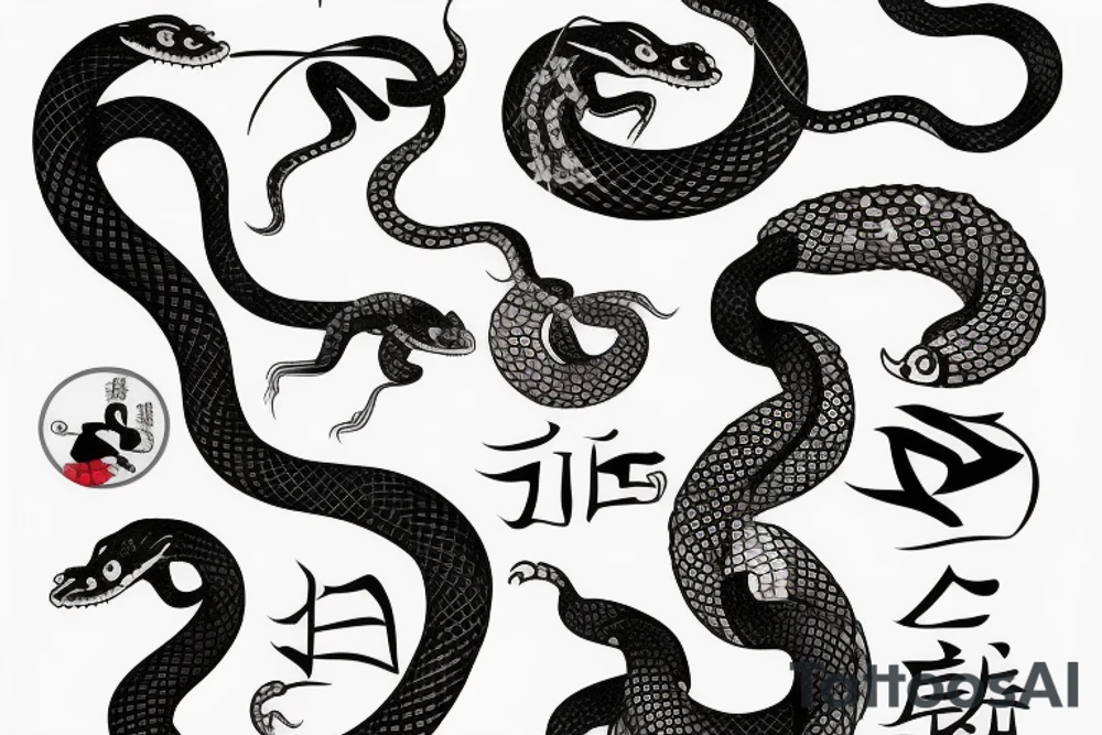 Snake tattoo idea
