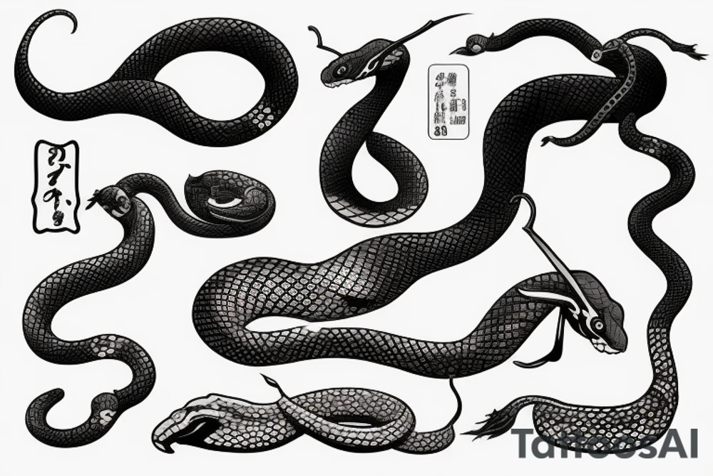 Snake tattoo idea