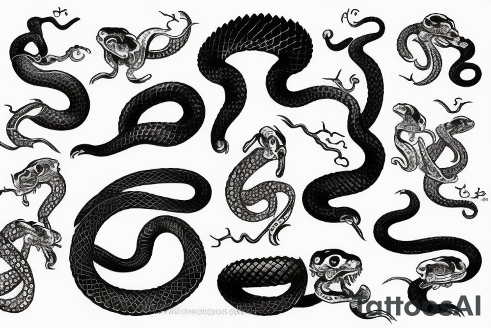 Snake tattoo idea