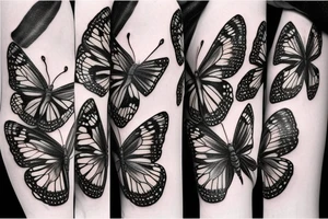 Metamorphosis butterfly tattoo idea