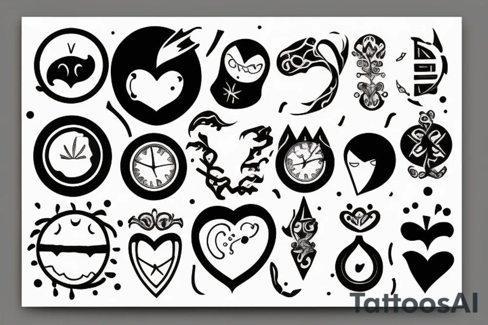 one of these nights tattoo idea